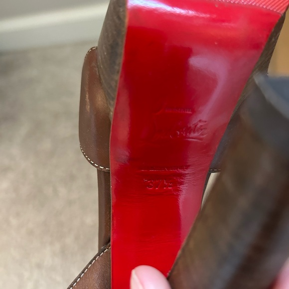 Authentic Christian Louboutins brown - Picture 5 of 5
